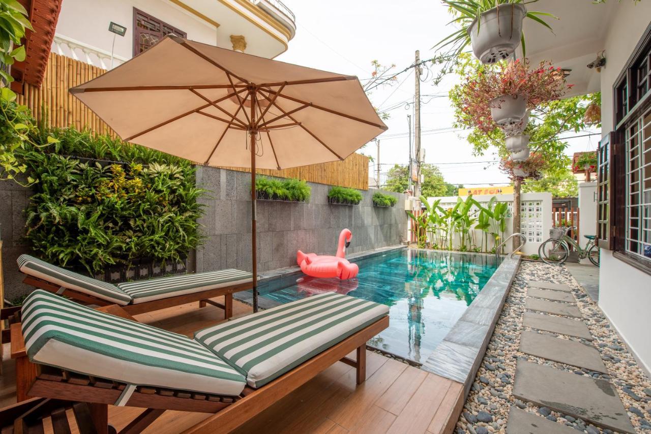 Thien Tan Villa With Private Pool ホイアン エクステリア 写真