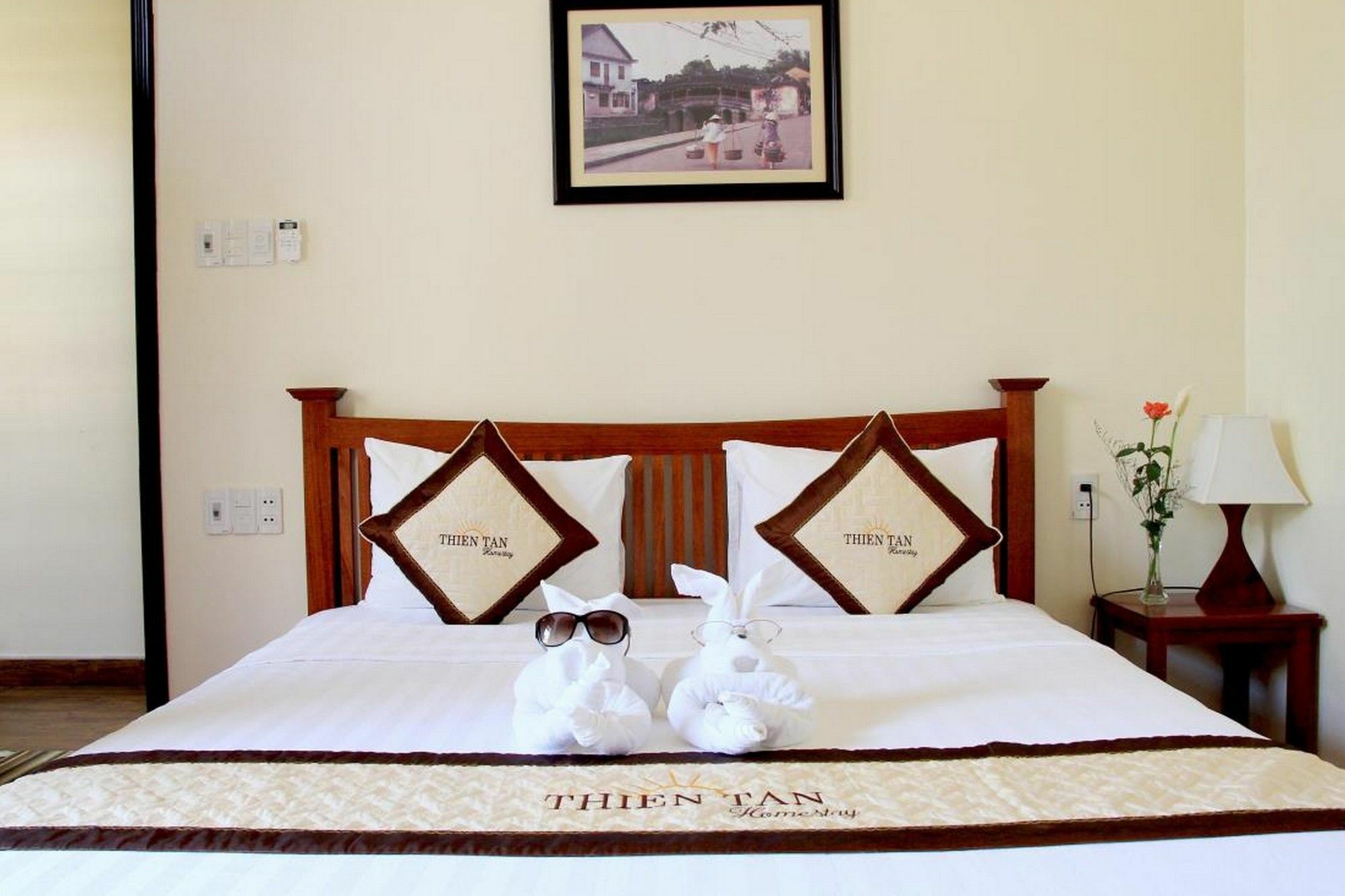 Thien Tan Villa With Private Pool ホイアン エクステリア 写真