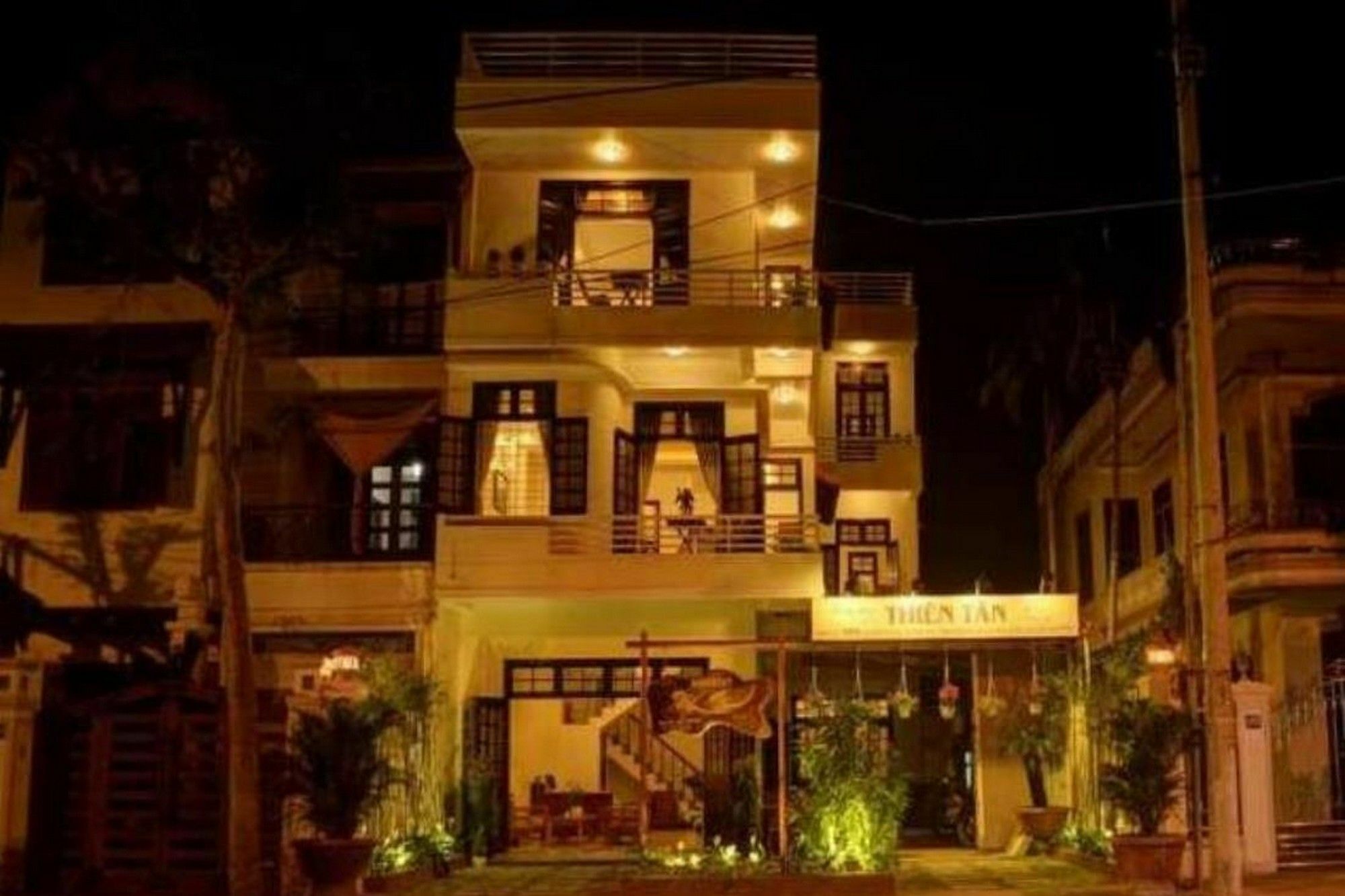 Thien Tan Villa With Private Pool ホイアン エクステリア 写真